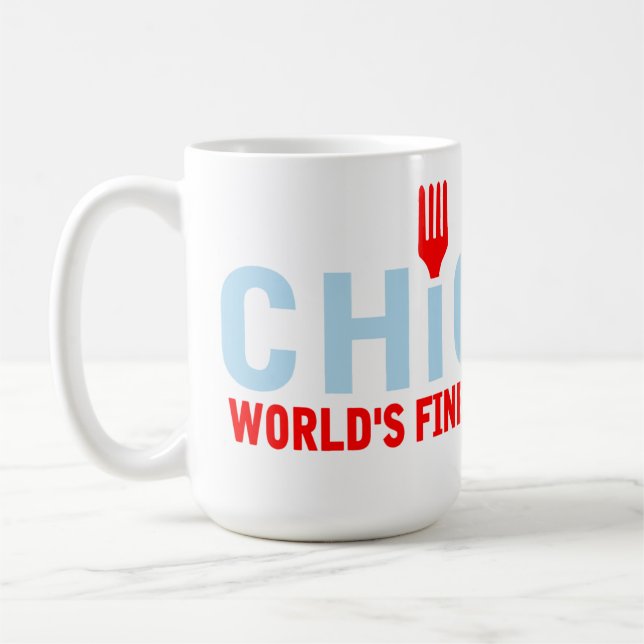 Caneca De Café Chicago, os melhores restaurantes do mundo (Esquerda)