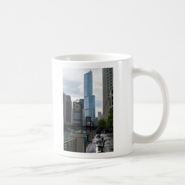Caneca De Café Chicago River Walk (Direita)