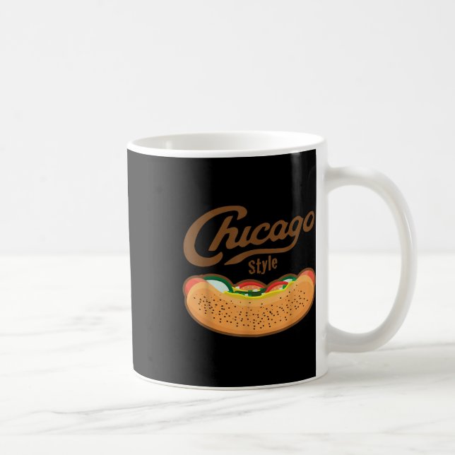 Caneca De Café Chicago Style Hot Dog Summer (Direita)
