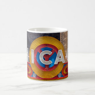 Caneca De Café Chicago Theater Marquee Sign Mug