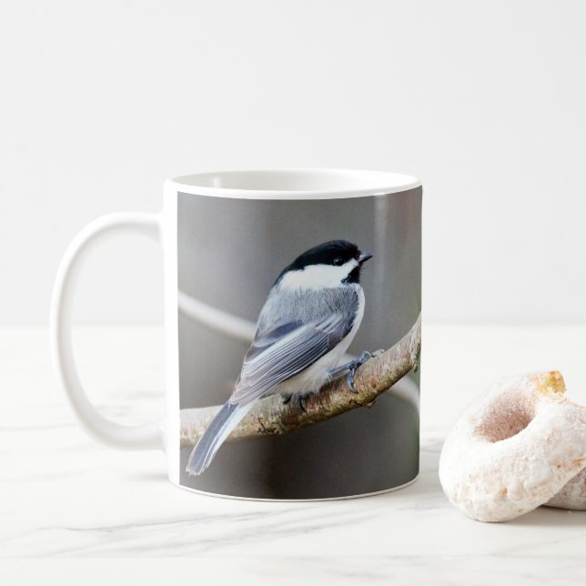 Caneca De Café Chickadee de chipset (Com Donut)