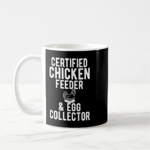 Caneca De Café Chicken Certified Chicken Feeder Egg Collector Hen