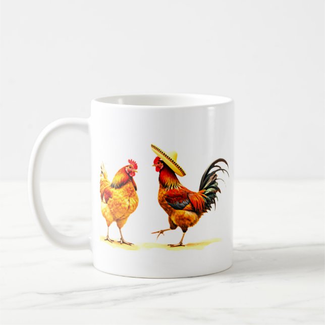 Caneca De Café chicken mug (Esquerda)