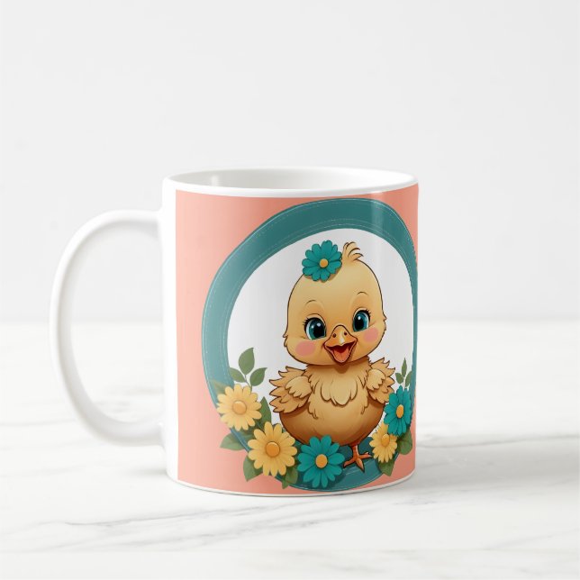 Caneca De Café Chicky Pun Mug Cujo Chicky É Bonito (Esquerda)