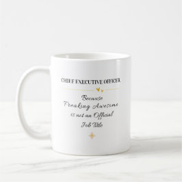 Caneca De Café Chief Executive Officer Office Quote
