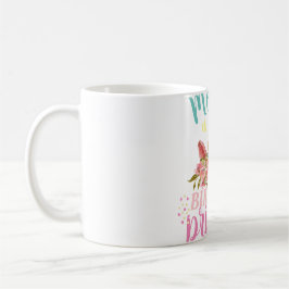 Caneca De Café Chifre Floral Unicórnio Personalizado Presente Mãe