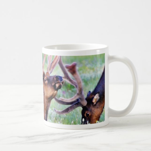 Caneca De Café Chifres dos alces (Direita)