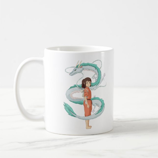 Caneca De Café Chihiro Spirado Longe (Esquerda)