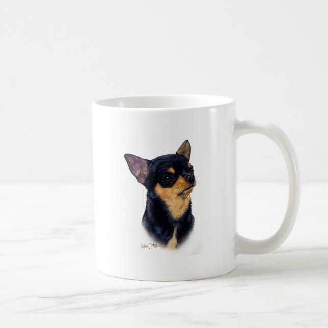 Caneca De Café Chihuahua (Direita)