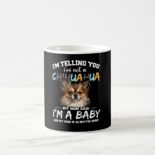 Caneca De Café Chihuahua Dog Estou dizendo que não sou um Pet Gi