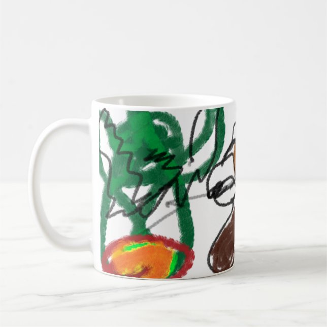 Caneca De Café Chihuahua é divertido (Esquerda)