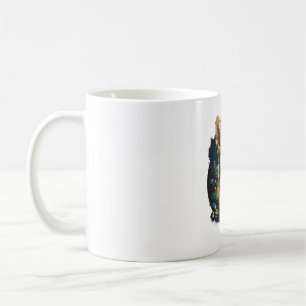 Caneca De Café Chihuahua Felry Natal X-Mas Tree Cute