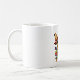 Caneca De Café Chihuahua Mexico Cinco de Mayo Funny Dog