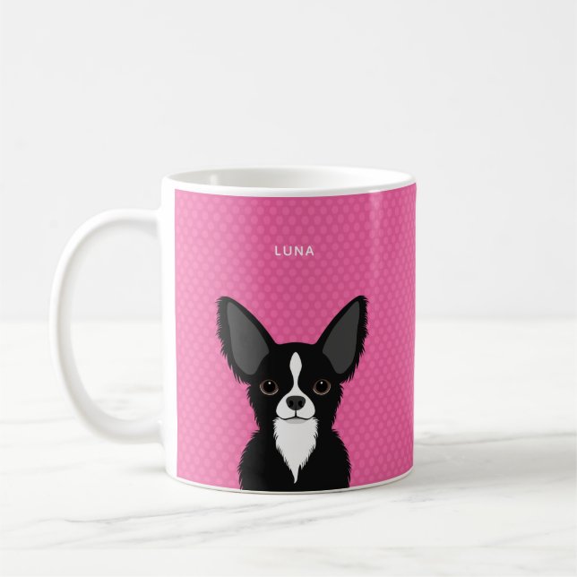 Caneca De Café Chihuahua Mugs (Esquerda)