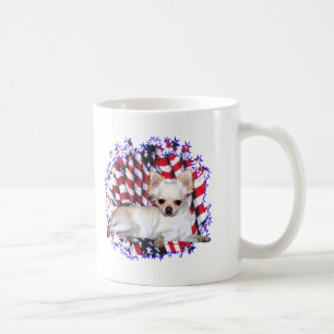 Caneca De Café Chihuahua Patriot