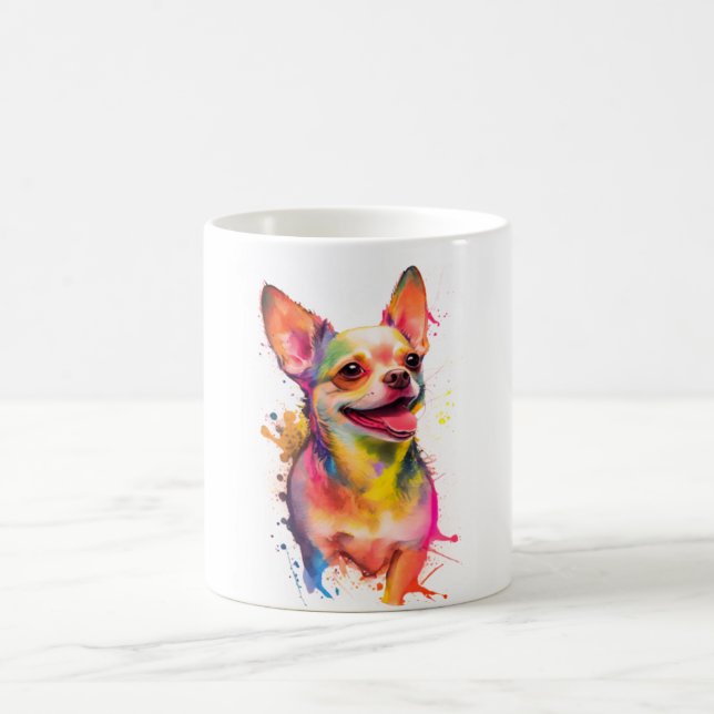 Caneca De Café Chihuahua Power Dog (Centro)