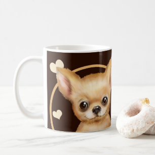 Caneca De Café Chihuahua Puppy Cachorro Cada Cachorro Que Você F