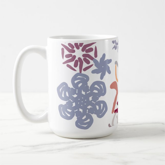 Caneca De Café  Chihuahua Winter  (Esquerda)