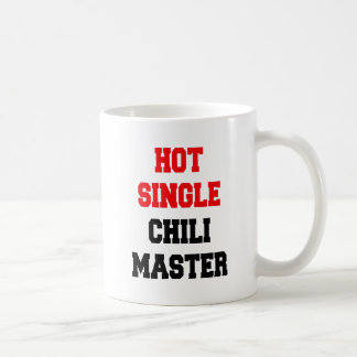 Caneca De Café Chili Master do Solteiro Quente