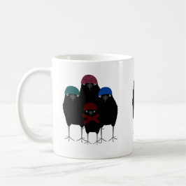 Caneca De Café Chill Crows Mug