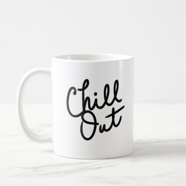 Caneca De Café Chill Out (Esquerda)