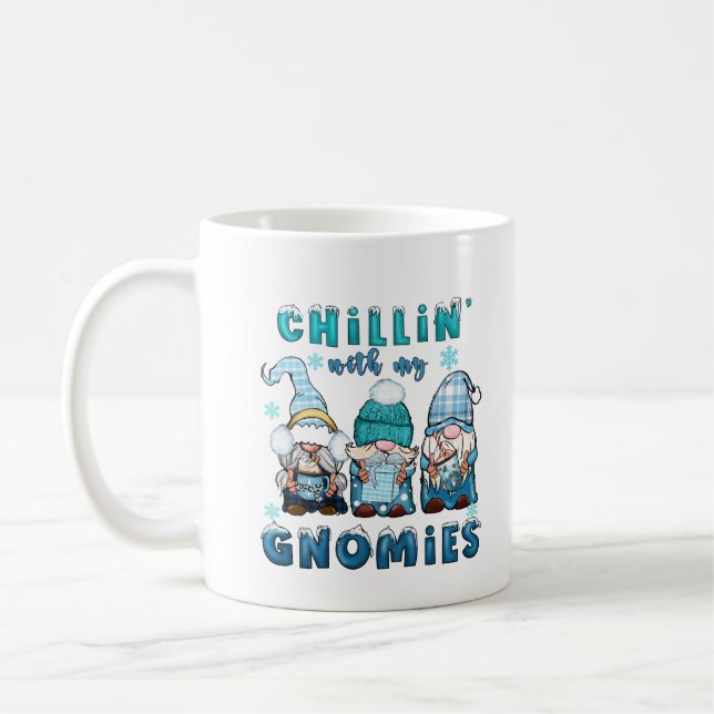 Caneca De Café Chillin com meus genomas personalizados (Esquerda)