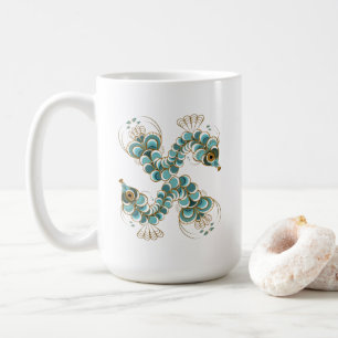 Caneca De Café Chimera - Peacock Seacavalo Mug 15oz.