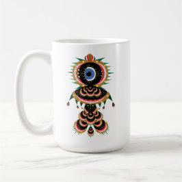 Caneca De Café Chimera - Peixe-Pássaro Mug 15oz.