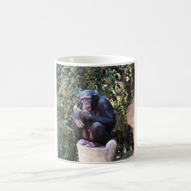 Caneca De Café Chimpanzé (Centro)