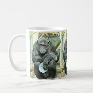 CANECA DE CAFÉ CHIMPANZÉ BONITO