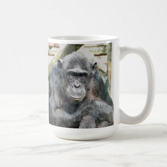 CANECA DE CAFÉ CHIMPANZÉS CUTAS (Direita)
