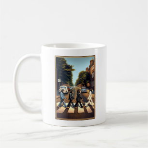 Caneca De Café Chimpanzés em Abbey Road Anfield, Liverpool, Reino