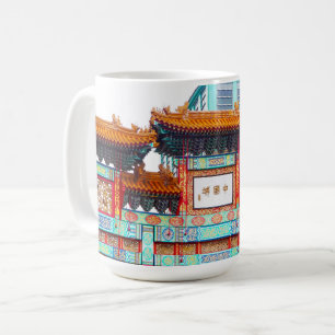Caneca De Café Chinatown em Washington, DC.