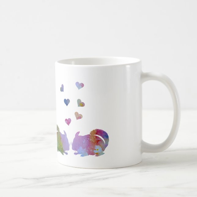 Caneca De Café Chinchilas (Direita)