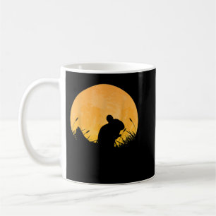 Caneca De Café Chinchilla Easy Halloween Rodent Moon