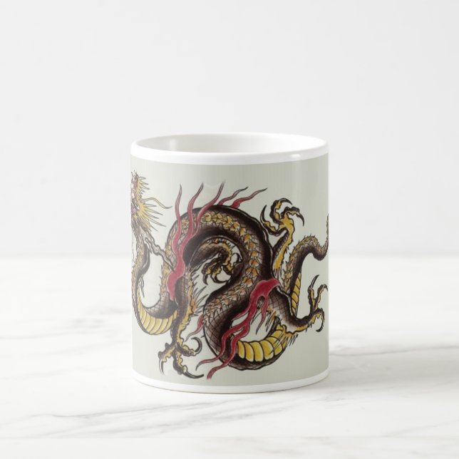 Caneca De Café chinês-dragão (Centro)