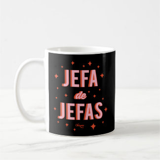 Caneca De Café Chingona Inc Jefa De Jefas Blue Small