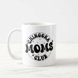 Caneca De Café Chingona Mães Club Cafecito, Retro