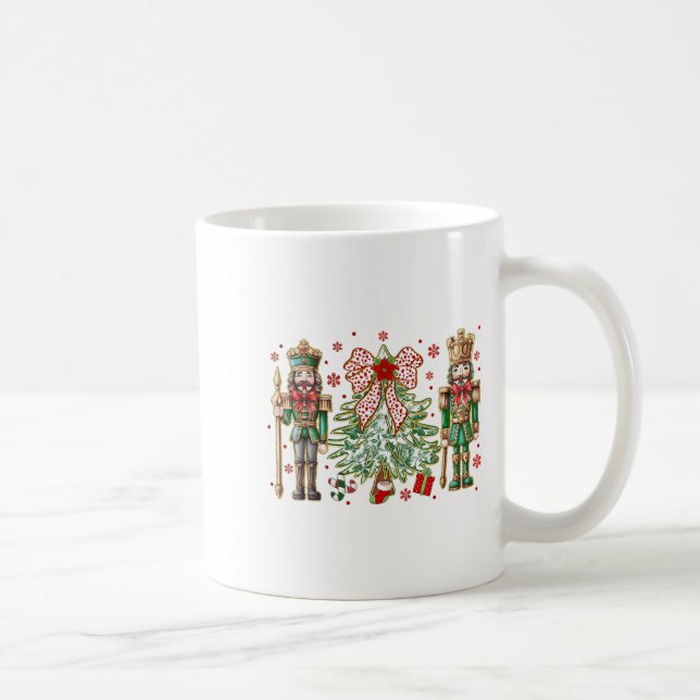 Caneca De Café Chinoiserie natalino Nocaucraquino Árvore de Natal (Direita)