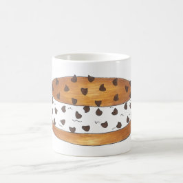 Caneca De Café Chip Sorvete Sandwich Mug de chocolate