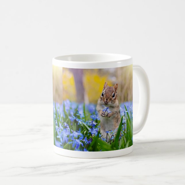 Caneca De Café Chipmunk (Frente Esquerda)