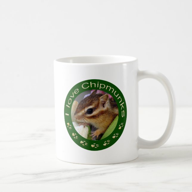 Caneca De Café Chipmunk_ Circle_3 (Direita)