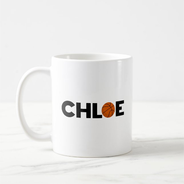 Caneca De Café Chloe Basball Coffee Mug (Esquerda)