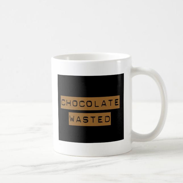 Caneca De Café Chocolate desperdiçado (Direita)