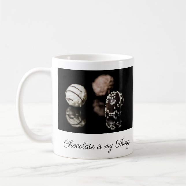 Caneca De Café Chocolate é Minha Coisa (Esquerda)