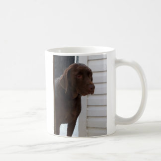 Caneca De Café Chocolate labrador retriever