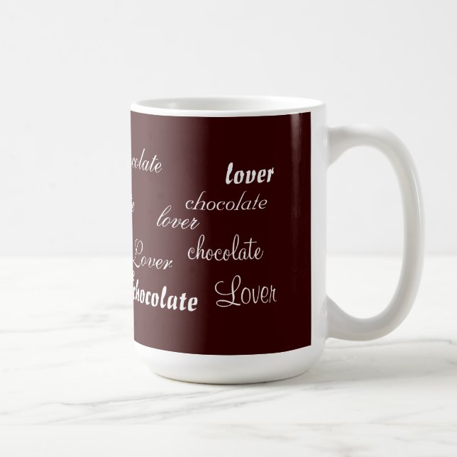 Caneca De Café Chocolate Lover (Direita)