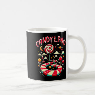 Caneca De Café Chocolate Natal Terra do Arco-íris Trilha Doce Can