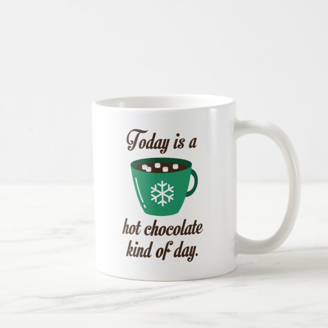 Caneca De Café Chocolate Quente (Direita)