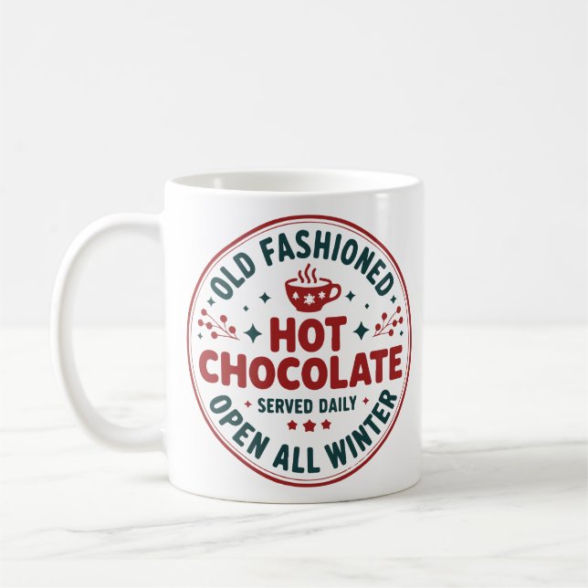 Caneca De Café Chocolate Quente (Esquerda)